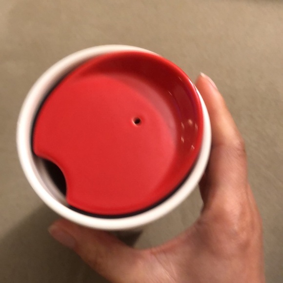 ☕️🌹 Limited Edition Christmas 2015 Starbucks Ceramic Tumbler 10 oz. - Picture 9 of 15